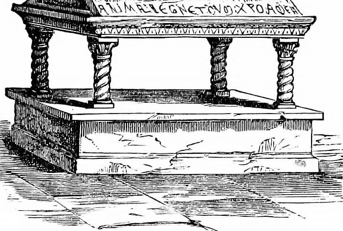 An illustration from A concise history of freemasonry, 1904, leaf 178