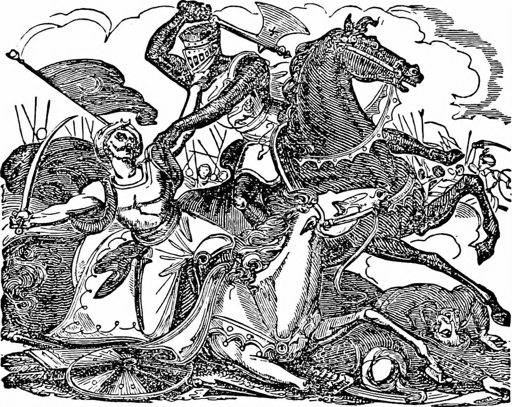 An illustration from A concise history of freemasonry, 1904, leaf 185
