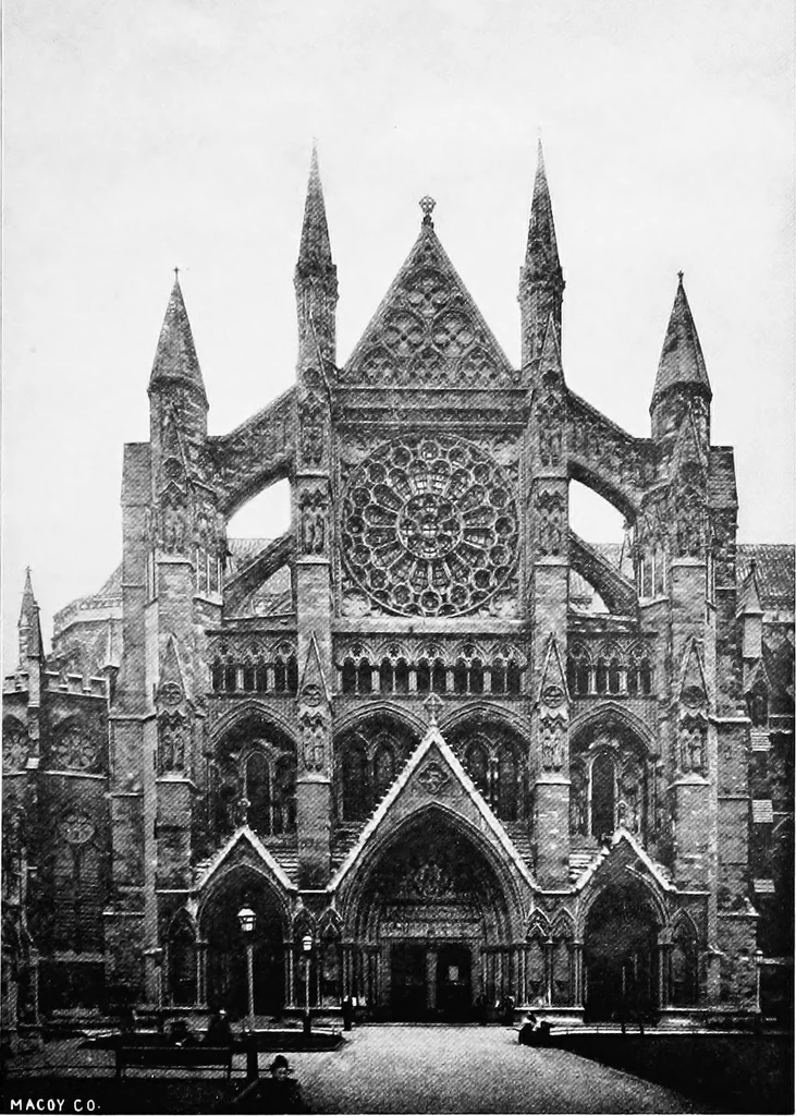 An illustration from A concise history of freemasonry, 1904, leaf 246
