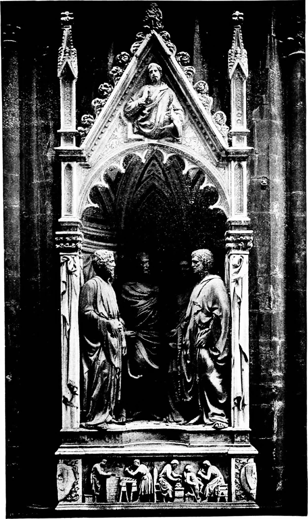 An illustration from A concise history of freemasonry, 1904, leaf 266