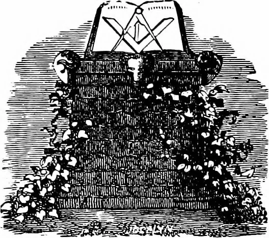 An illustration from A concise history of freemasonry, 1904, leaf 27