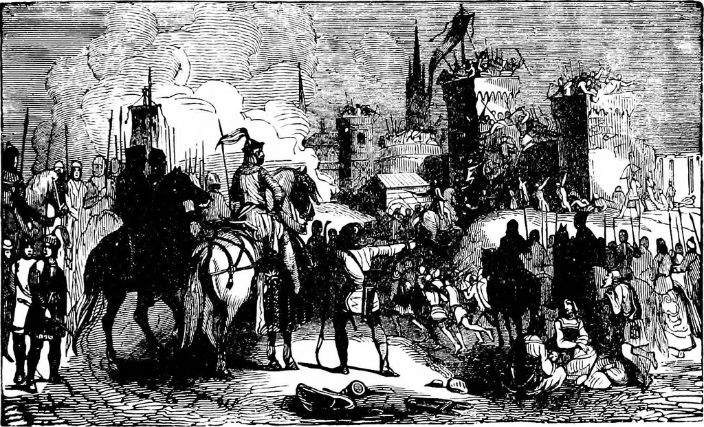 An illustration from A concise history of freemasonry, 1904, leaf 272