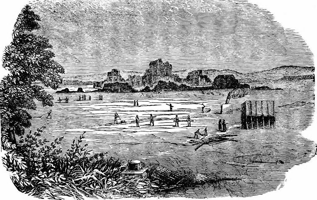 An illustration from A concise history of freemasonry, 1904, leaf 300