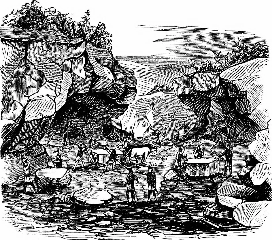 An illustration from A concise history of freemasonry, 1904, leaf 316