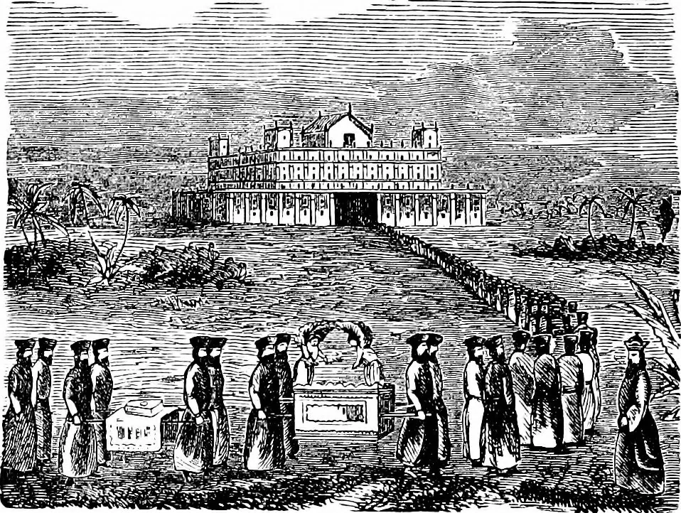 An illustration from A concise history of freemasonry, 1904, leaf 331