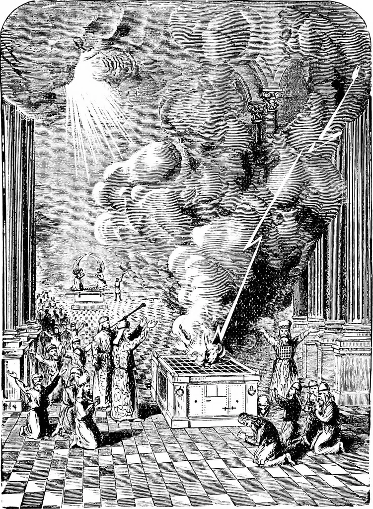 An illustration from A concise history of freemasonry, 1904, leaf 332