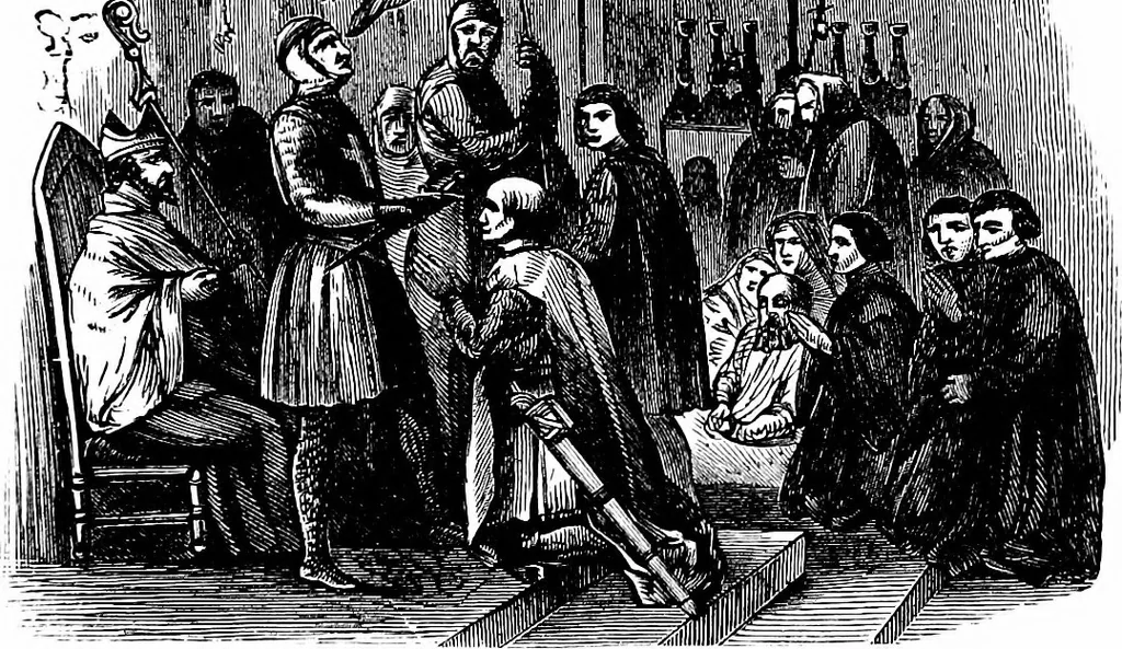 An illustration from A concise history of freemasonry, 1904, leaf 400
