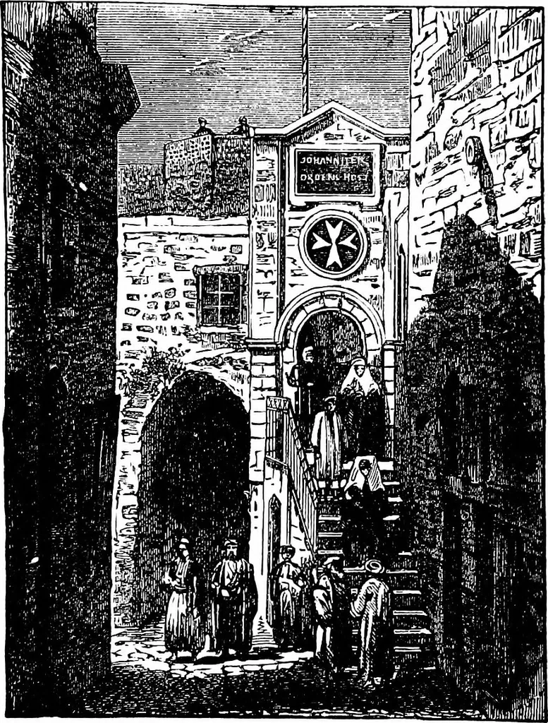 An illustration from A concise history of freemasonry, 1904, leaf 402