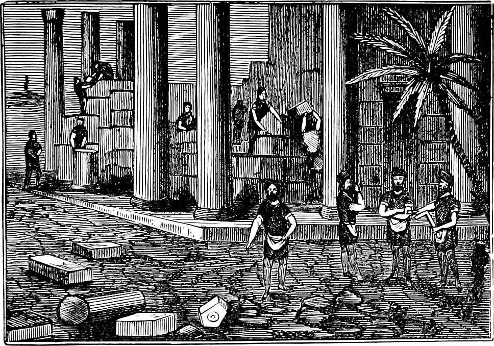 An illustration from A concise history of freemasonry, 1904, leaf 42