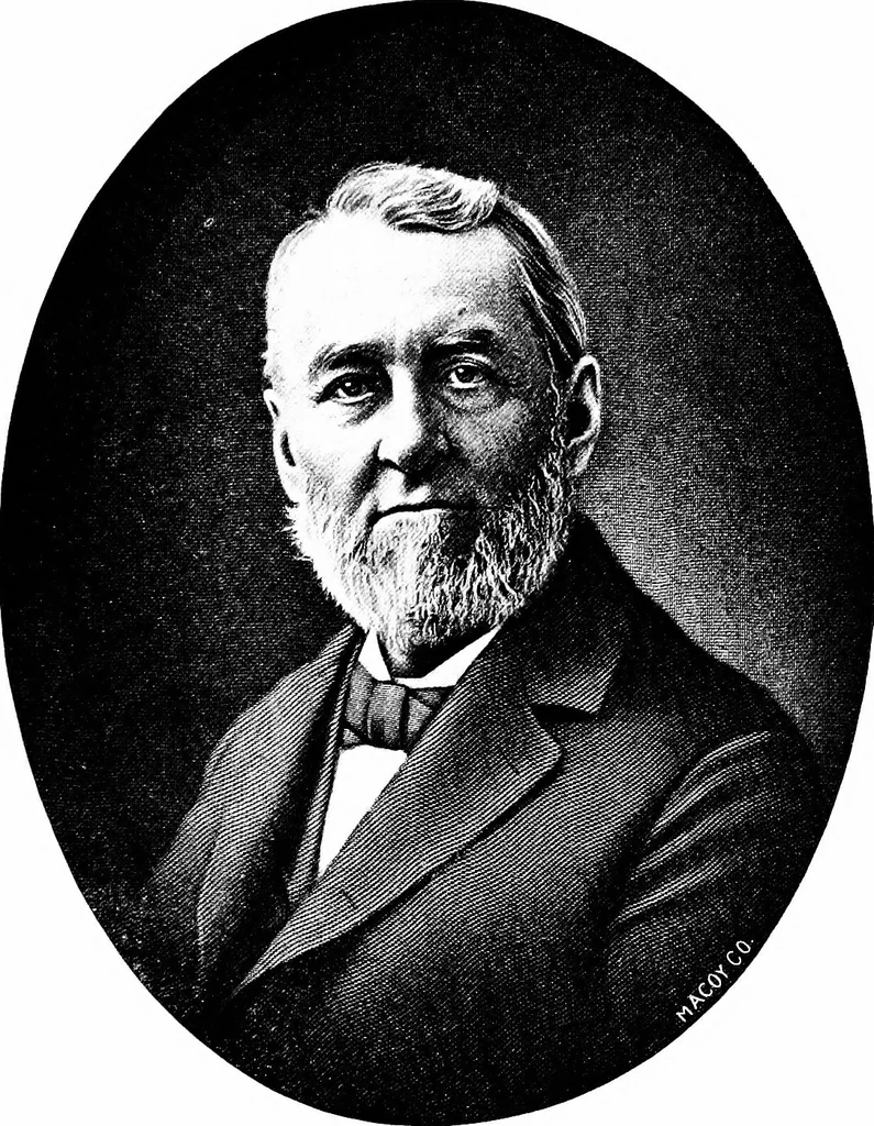 An illustration from A concise history of freemasonry, 1904, leaf 524