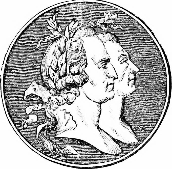An illustration from A concise history of freemasonry, 1904, leaf 589