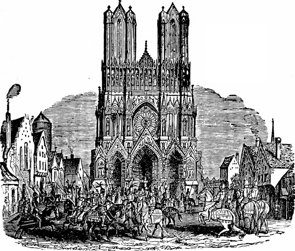 An illustration from A concise history of freemasonry, 1904, leaf 84