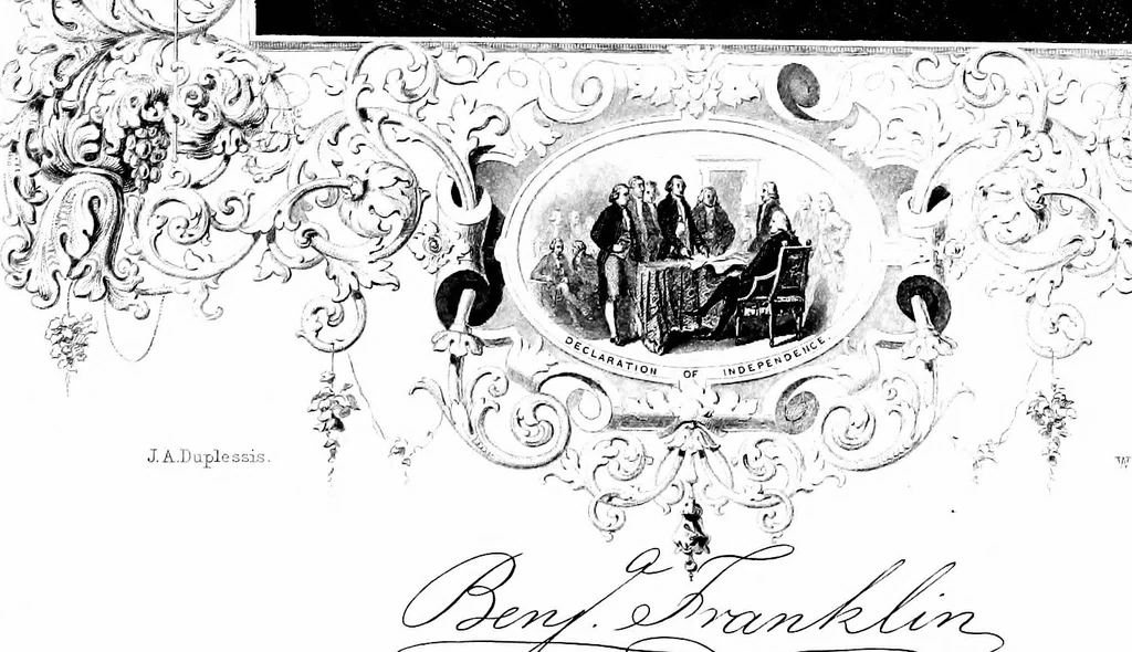 An illustration from A portrait gallery, with biographical sketches of prominent freemasons throughout the United States .., 1892, leaf 18