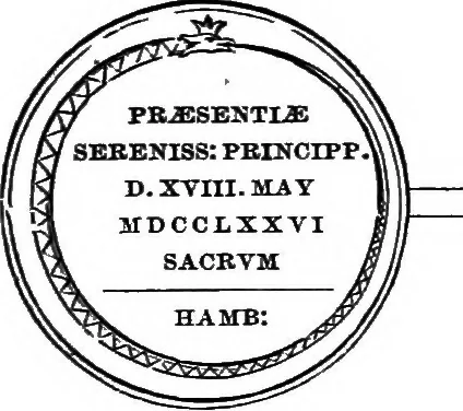 An illustration from The medals of the masonic fraternity described and illustrated, 1880, leaf 148