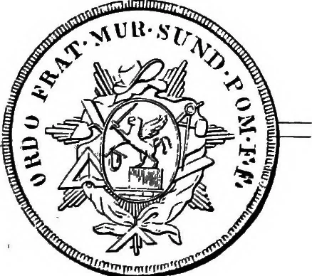 An illustration from The medals of the masonic fraternity described and illustrated, 1880, leaf 432