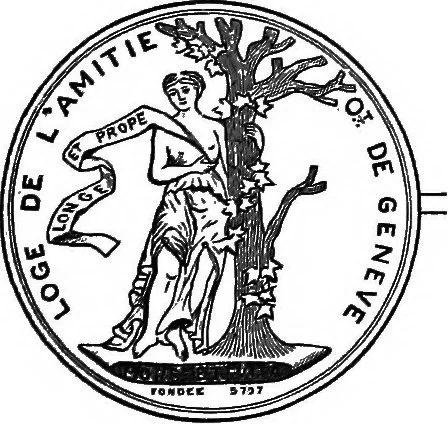 An illustration from The medals of the masonic fraternity described and illustrated, 1880, leaf 500