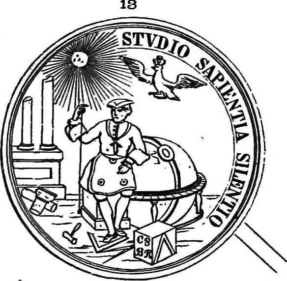 An illustration from The medals of the masonic fraternity described and illustrated, 1880, leaf 66