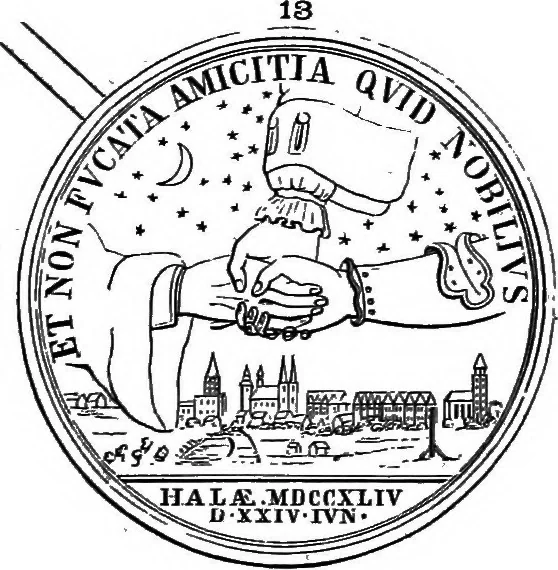 An illustration from The medals of the masonic fraternity described and illustrated, 1880, leaf 66