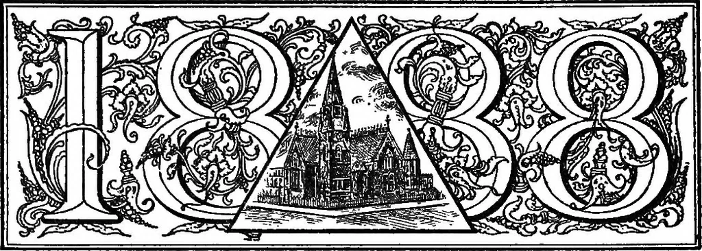 An illustration from One hundred years of Aurora Grata, 1808-1908, 1908, leaf 126