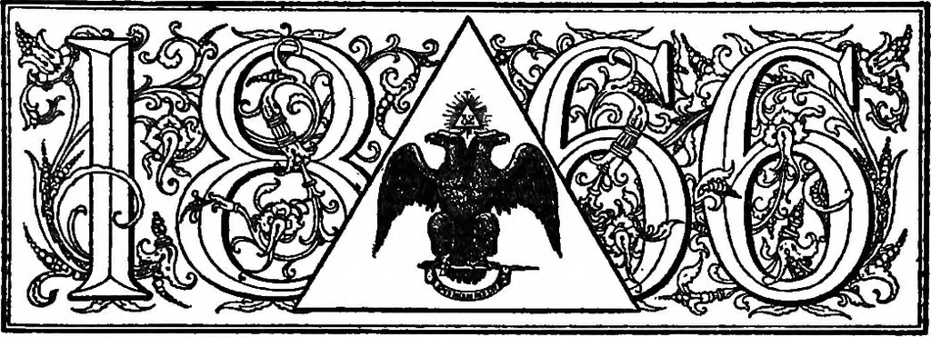 An illustration from One hundred years of Aurora Grata, 1808-1908, 1908, leaf 70