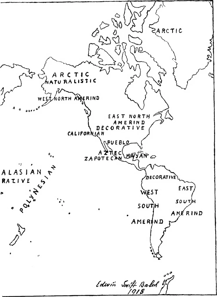 An illustration from Art and man; comparative art studies, 1918, leaf 258