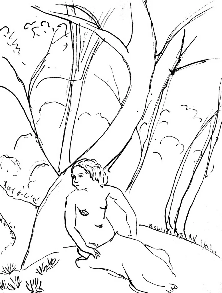 An illustration from Vision and design, 1920, leaf 218