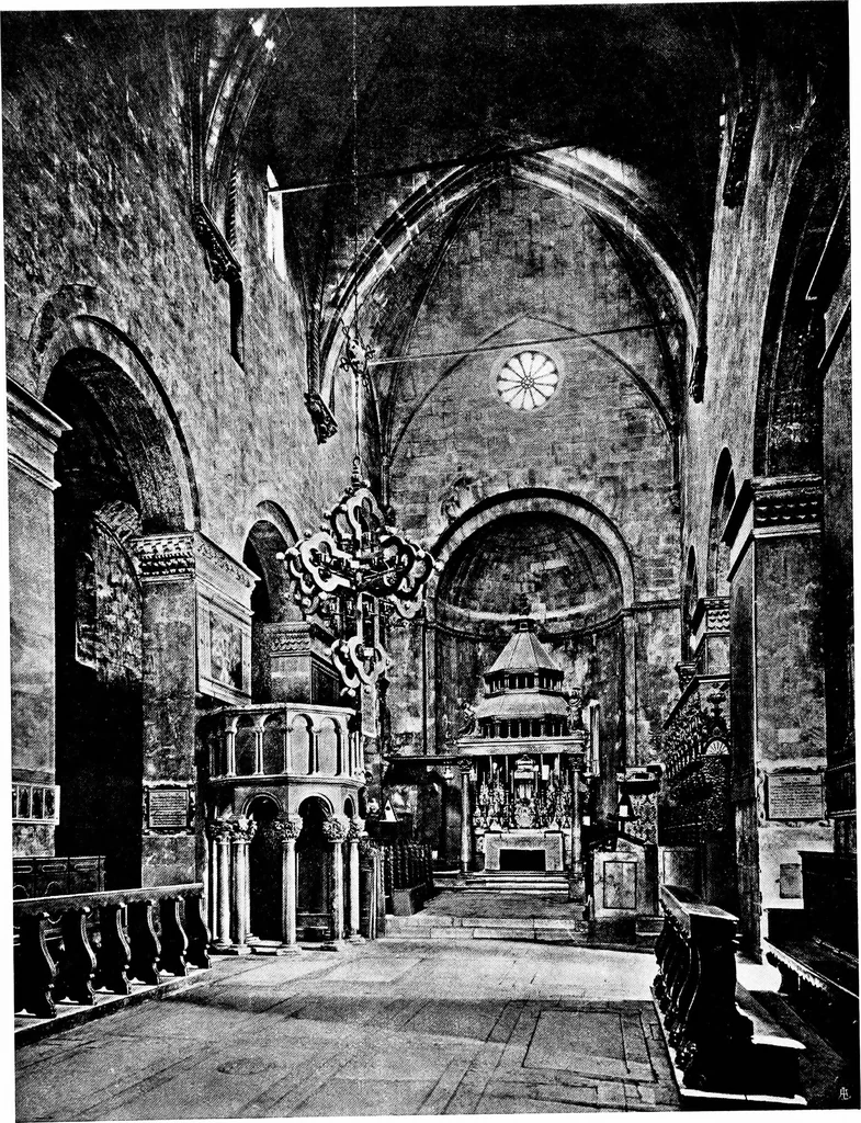 An illustration from Monvmental Dalmatia;, 1917, leaf 109