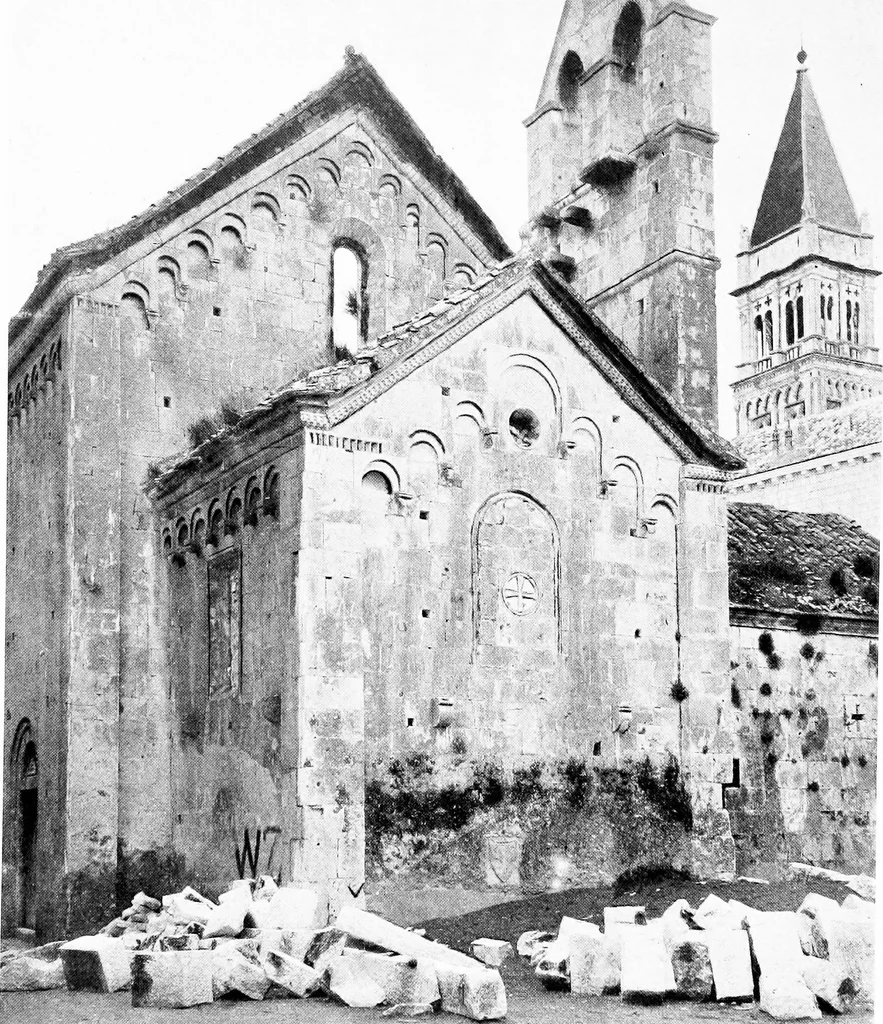An illustration from Monvmental Dalmatia;, 1917, leaf 127