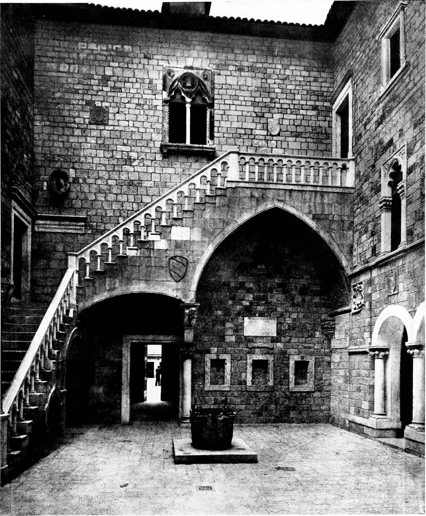 An illustration from Monvmental Dalmatia;, 1917, leaf 128