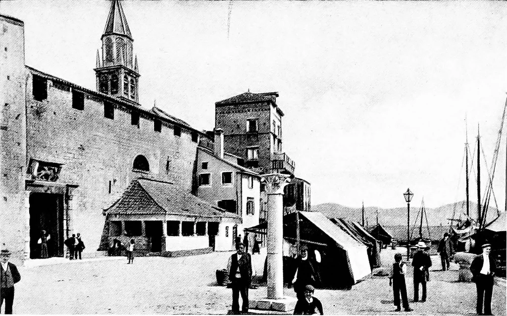 An illustration from Monvmental Dalmatia;, 1917, leaf 130