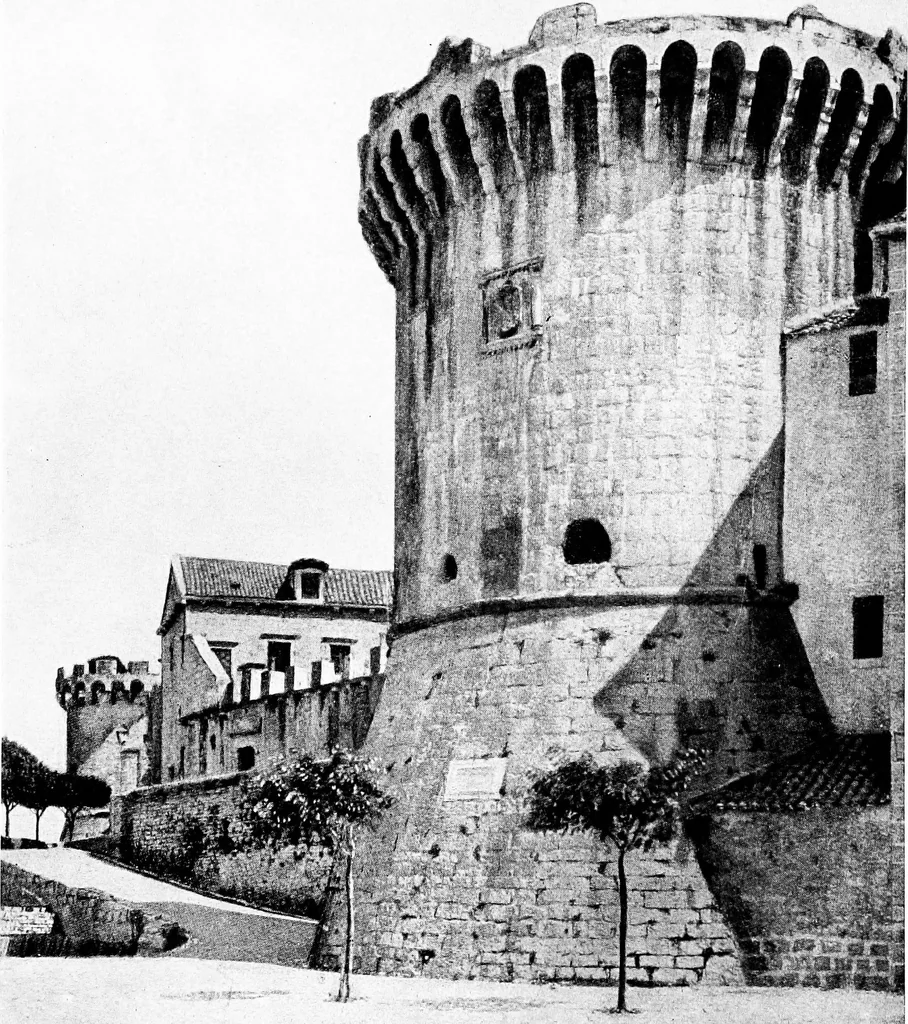 An illustration from Monvmental Dalmatia;, 1917, leaf 133