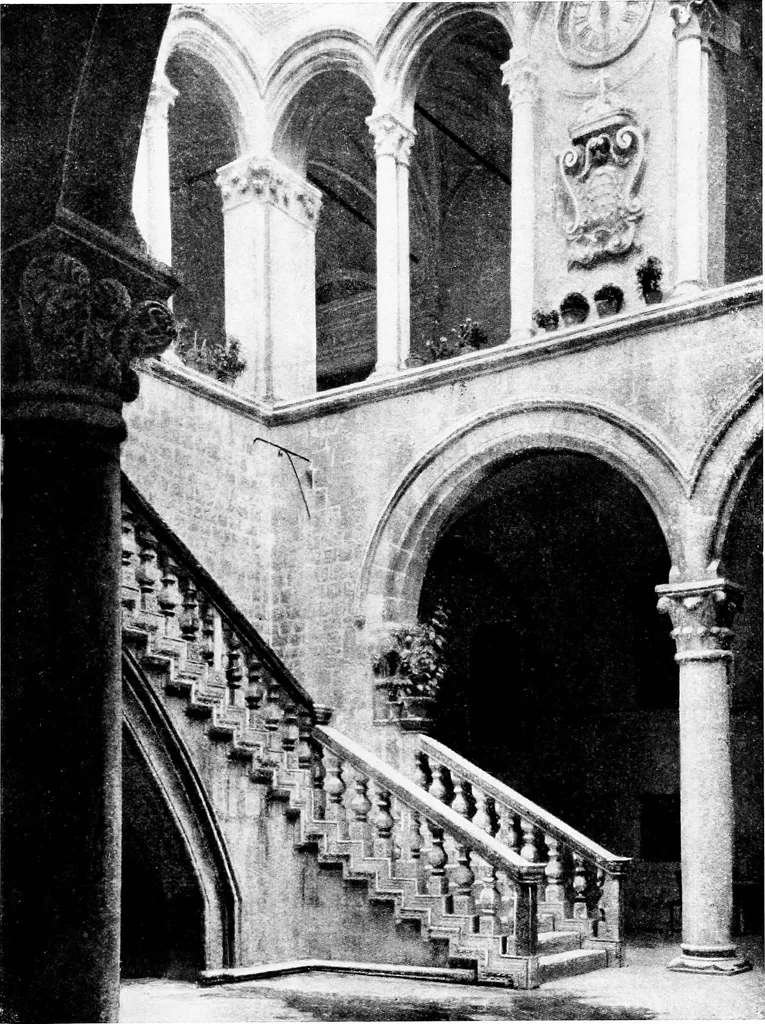 An illustration from Monvmental Dalmatia;, 1917, leaf 170