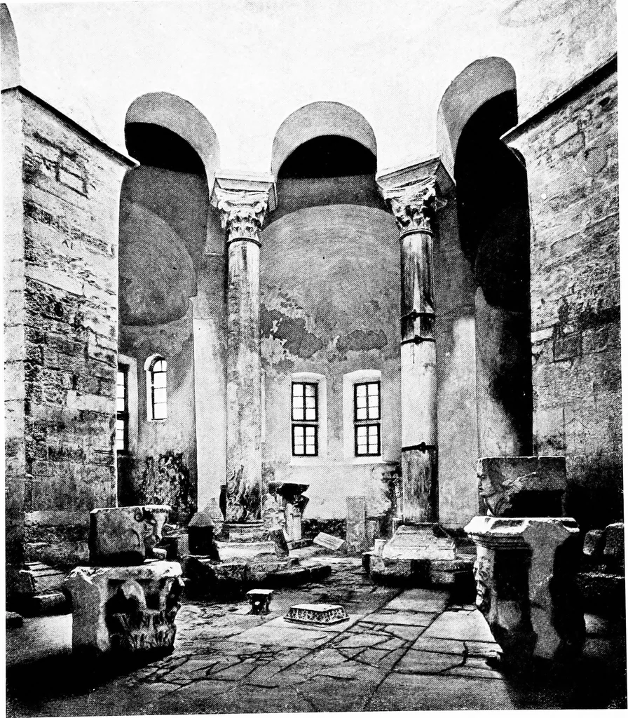 An illustration from Monvmental Dalmatia;, 1917, leaf 88