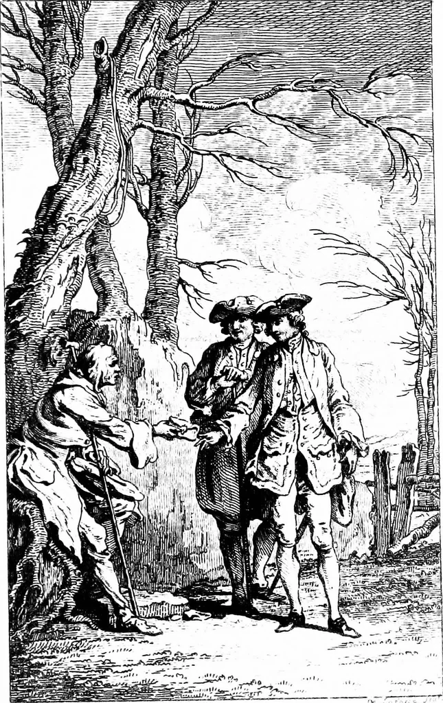 An illustration from Gravelot, 1911, leaf 102