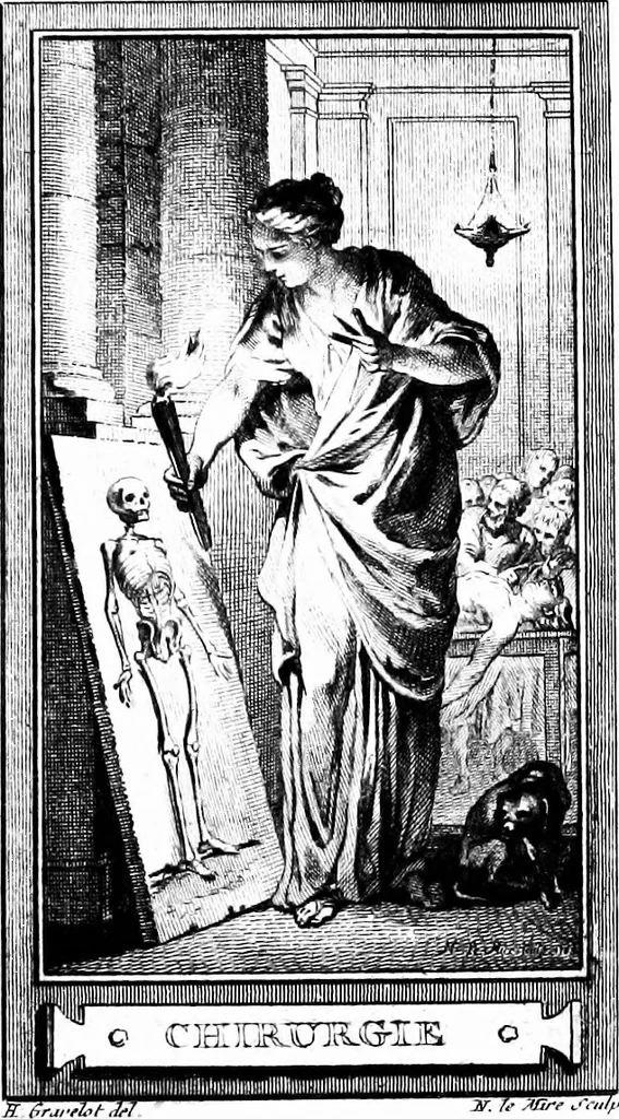 An illustration from Gravelot, 1911, leaf 146