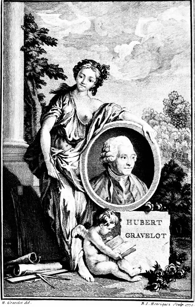 An illustration from Gravelot, 1911, leaf 7