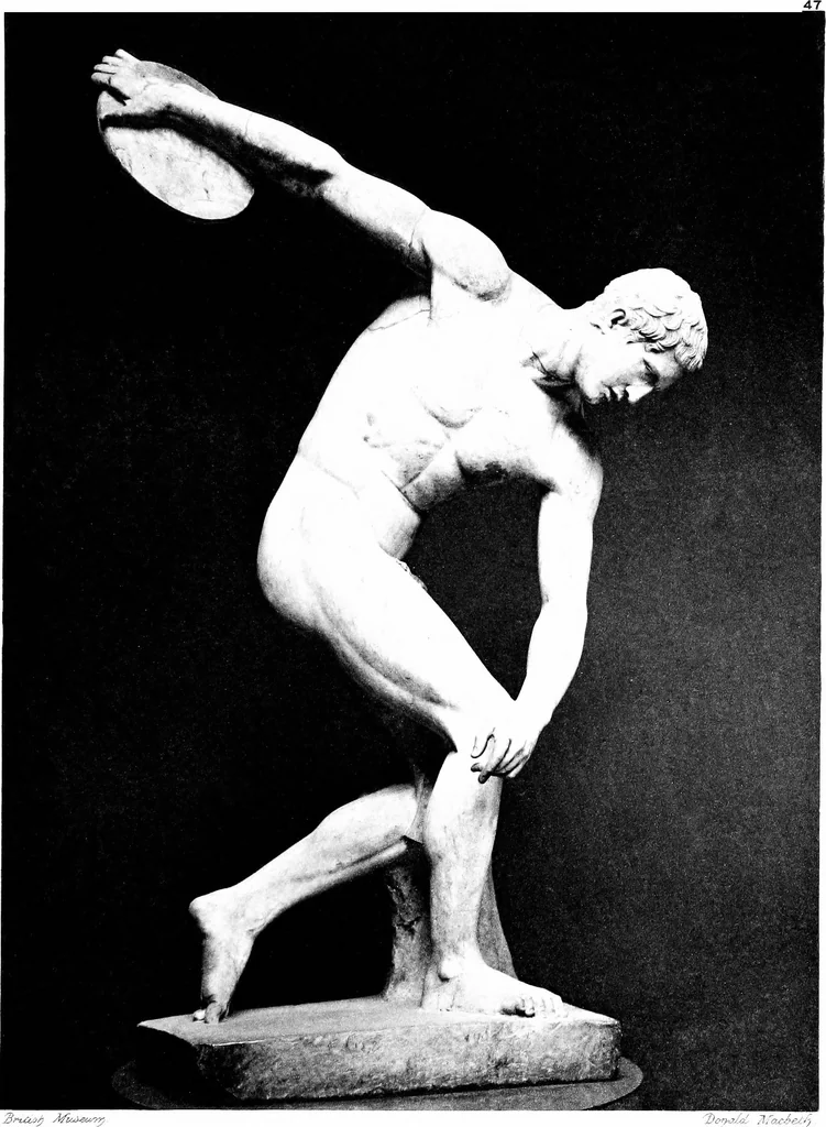 An illustration from Marbles and bronzes; fifty plates from selected subjects in the Department of Greek and Roman Antiquities, 1914, leaf 104