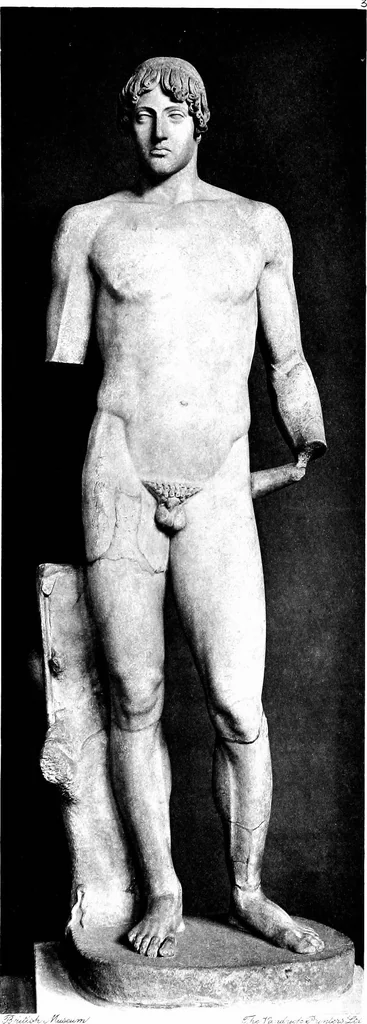 An illustration from Marbles and bronzes; fifty plates from selected subjects in the Department of Greek and Roman Antiquities, 1914, leaf 16