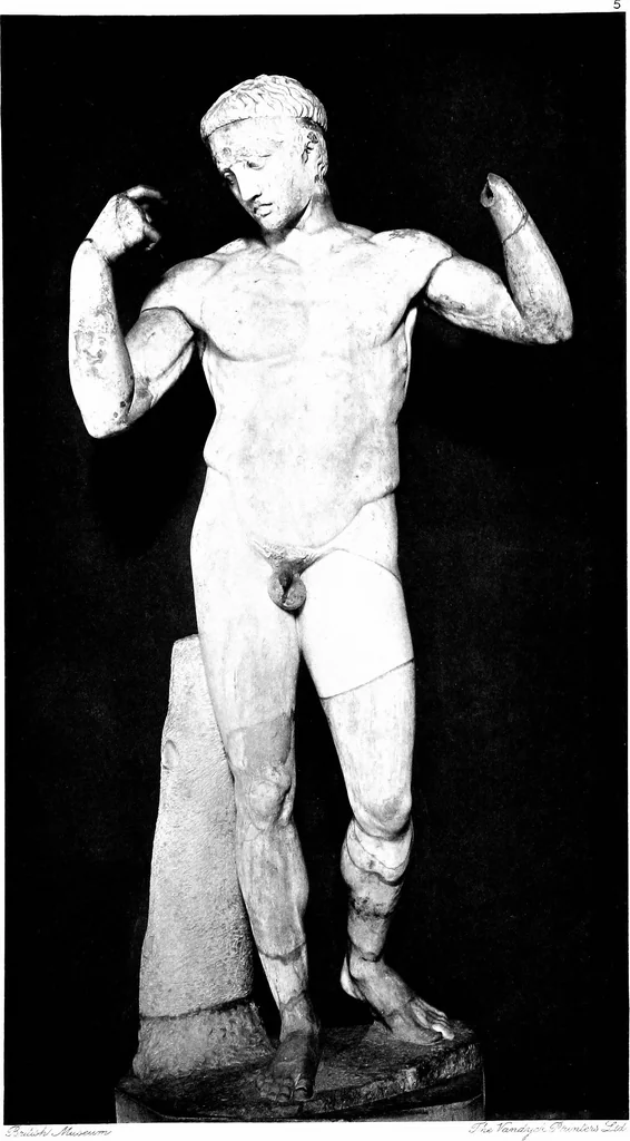 An illustration from Marbles and bronzes; fifty plates from selected subjects in the Department of Greek and Roman Antiquities, 1914, leaf 20