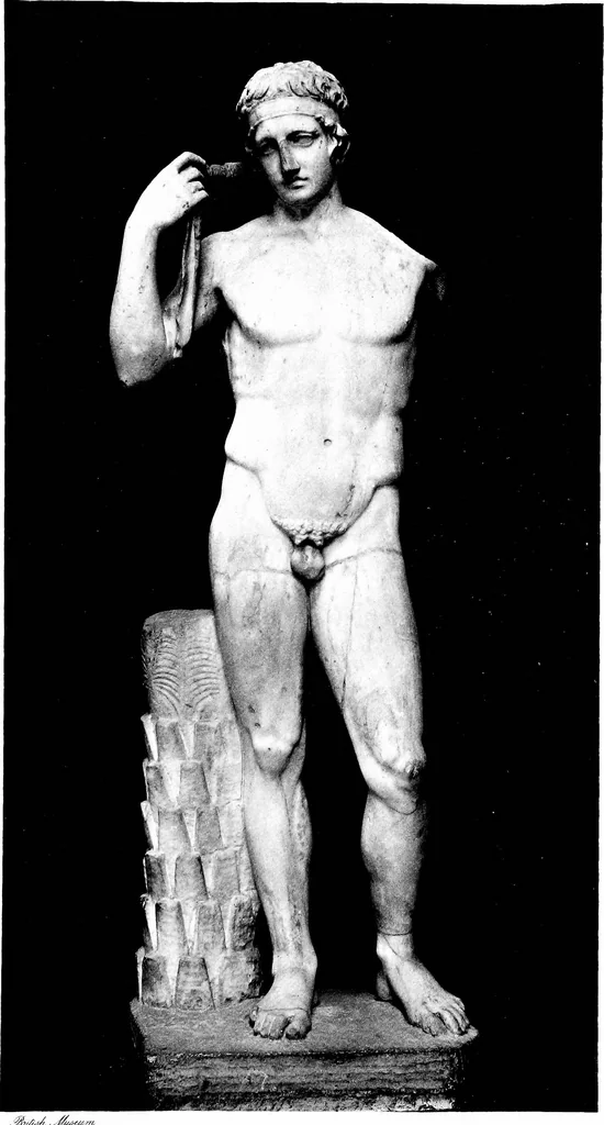 An illustration from Marbles and bronzes; fifty plates from selected subjects in the Department of Greek and Roman Antiquities, 1914, leaf 22