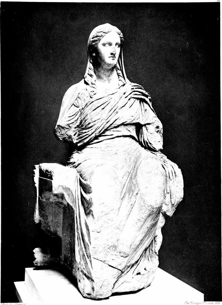 An illustration from Marbles and bronzes; fifty plates from selected subjects in the Department of Greek and Roman Antiquities, 1914, leaf 38