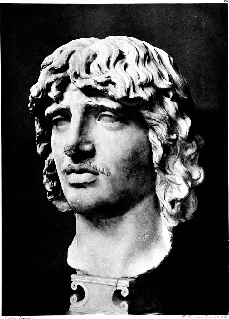 An illustration from Marbles and bronzes; fifty plates from selected subjects in the Department of Greek and Roman Antiquities, 1914, leaf 56