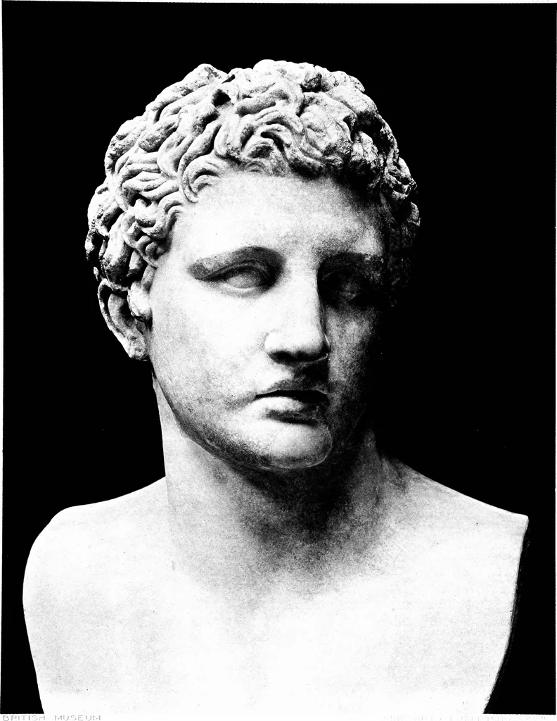 An illustration from Marbles and bronzes; fifty plates from selected subjects in the Department of Greek and Roman Antiquities, 1914, leaf 86