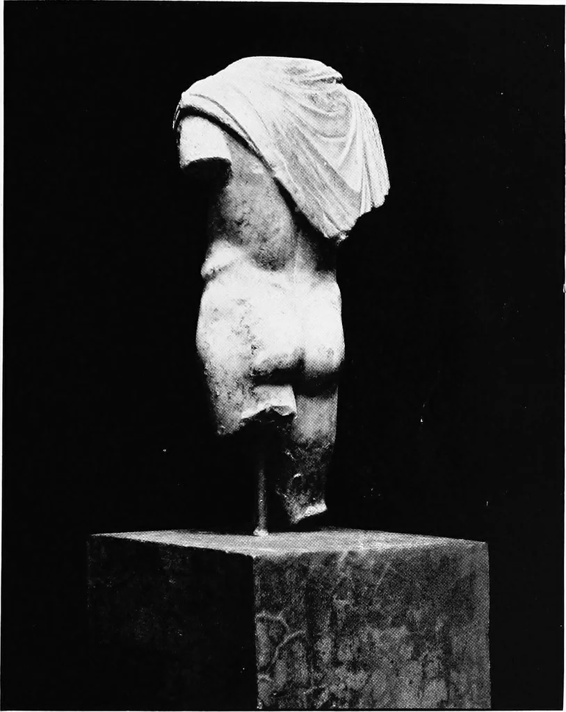 An illustration from Antique marbles in the collection of the Hispanic Society of America, 1917, leaf 36