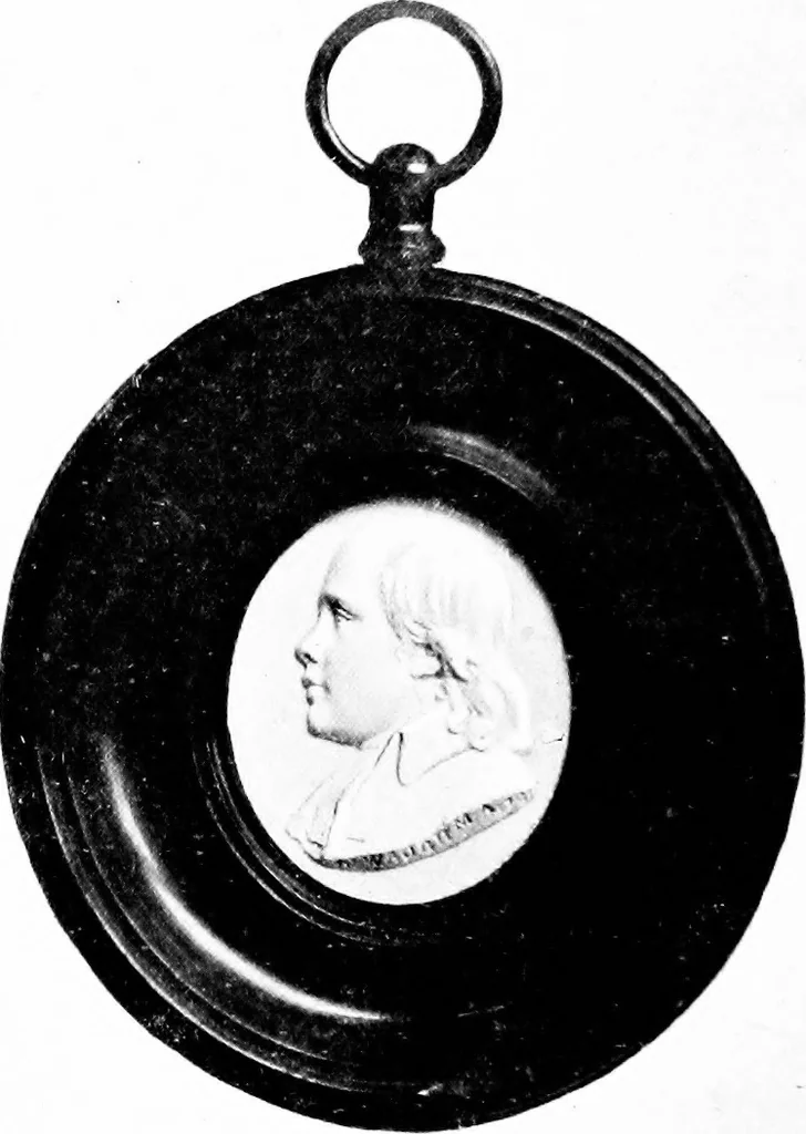 An illustration from Thomas Woolner, R.A., sculptor and poet; his life in letters, 1917, leaf 163
