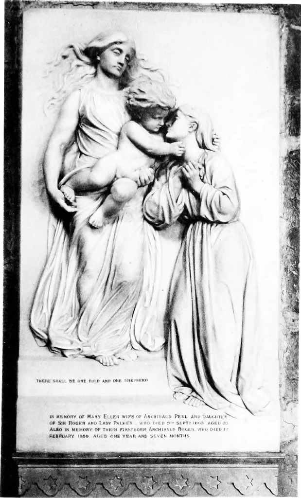 An illustration from Thomas Woolner, R.A., sculptor and poet; his life in letters, 1917, leaf 190
