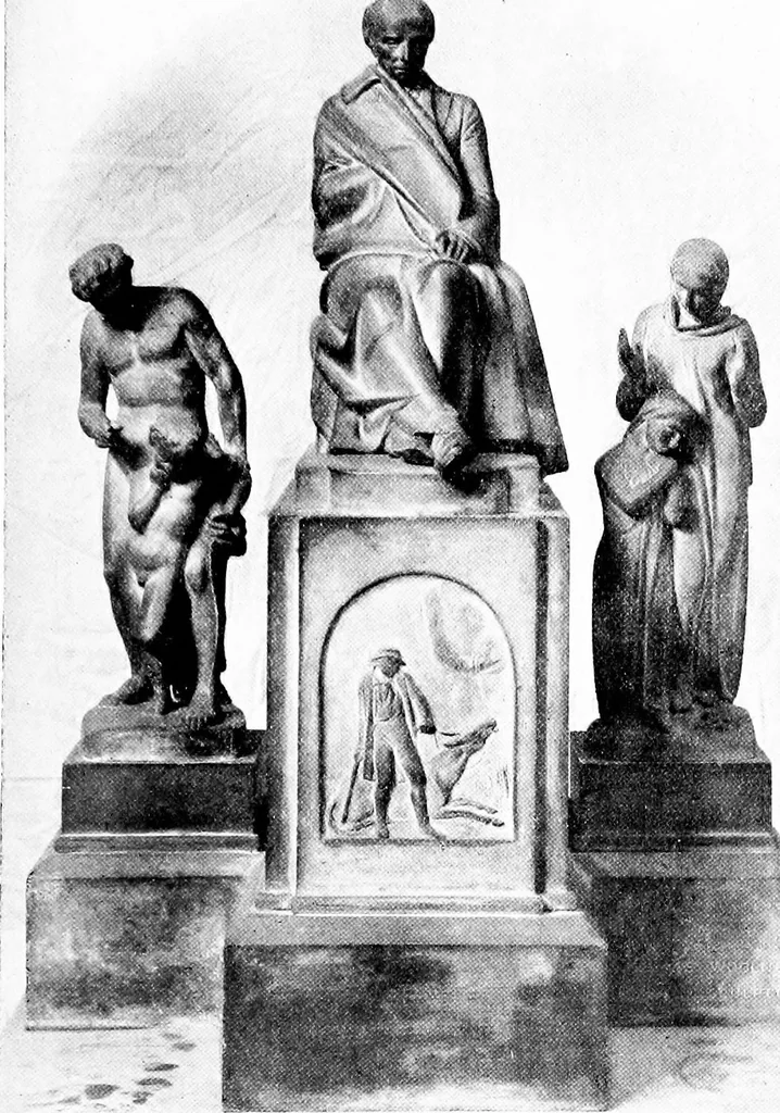 An illustration from Thomas Woolner, R.A., sculptor and poet; his life in letters, 1917, leaf 58
