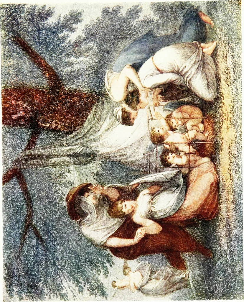 An illustration from Francesco Bartolozzi, R.A.;, 1907, leaf 100