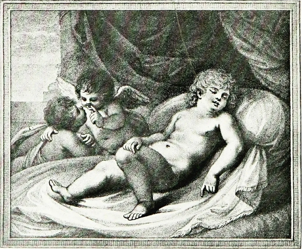 An illustration from Francesco Bartolozzi, R.A.;, 1907, leaf 103