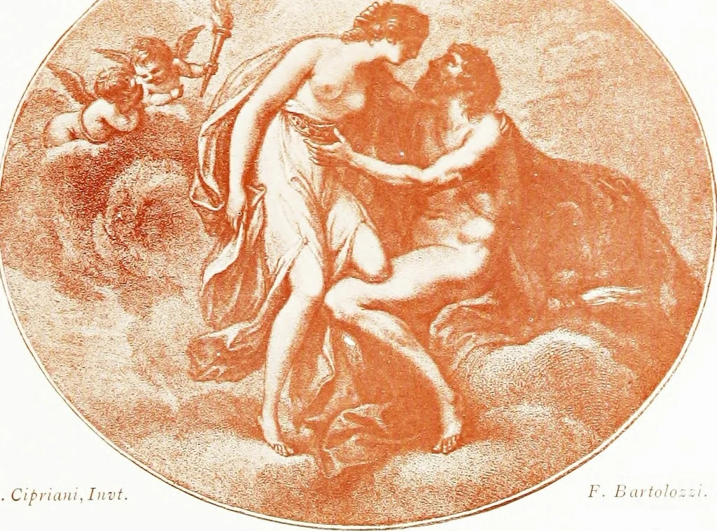 An illustration from Francesco Bartolozzi, R.A.;, 1907, leaf 114